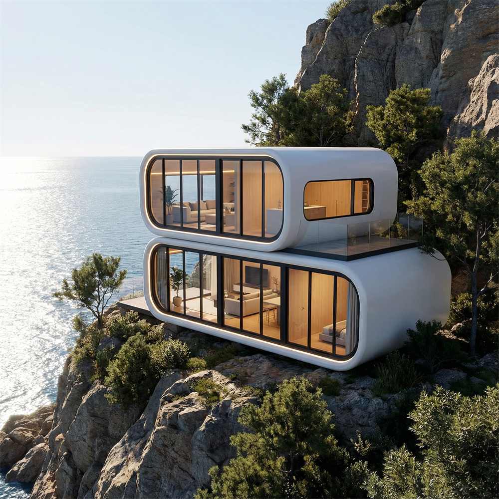 Direktang Stackable Arc-Shaped Mobile Space Capsule House