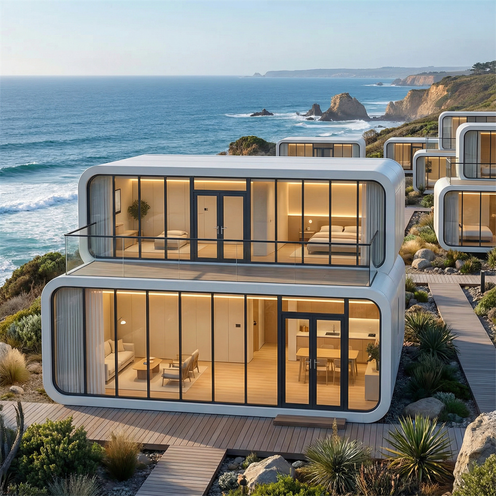Direct Stackable Soundproof at Ventilated Apple Capsule Pod