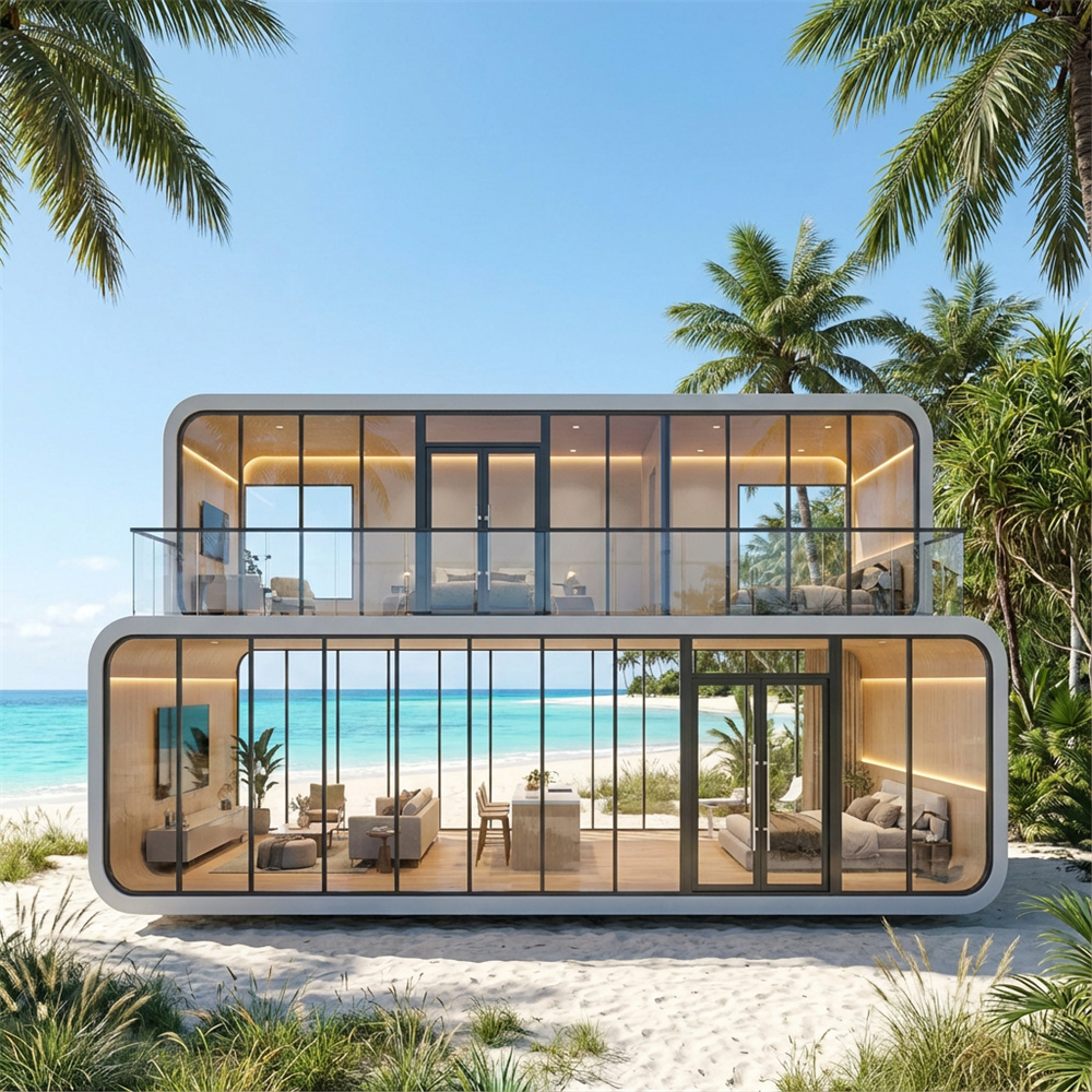 Direct Stackable Soundproof at Ventilated Apple Capsule Pod