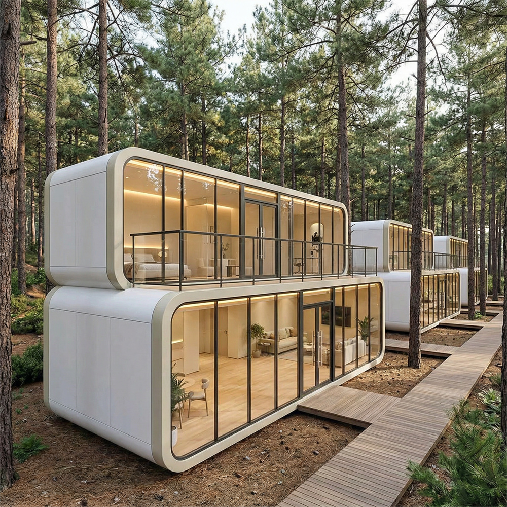 Direct Stackable Soundproof at Ventilated Apple Capsule Pod