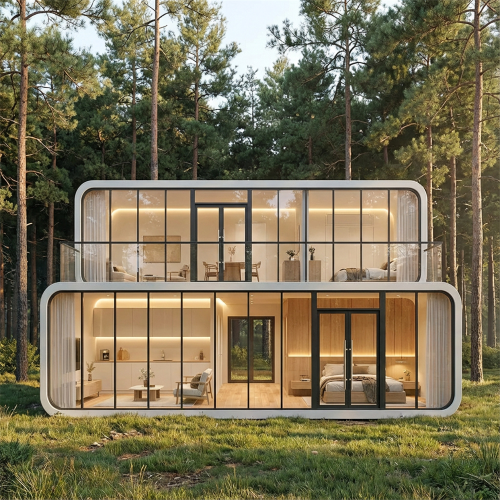 Direct Stackable Soundproof at Ventilated Apple Capsule Pod